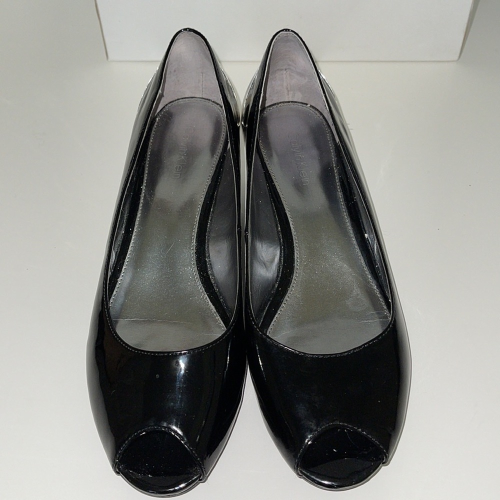 Calvin Klein Madja  Patent vintage shoes